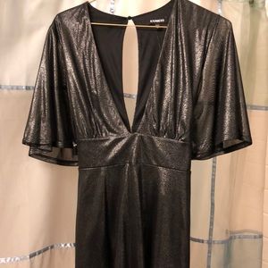 Worn once Express glitter blouse size M